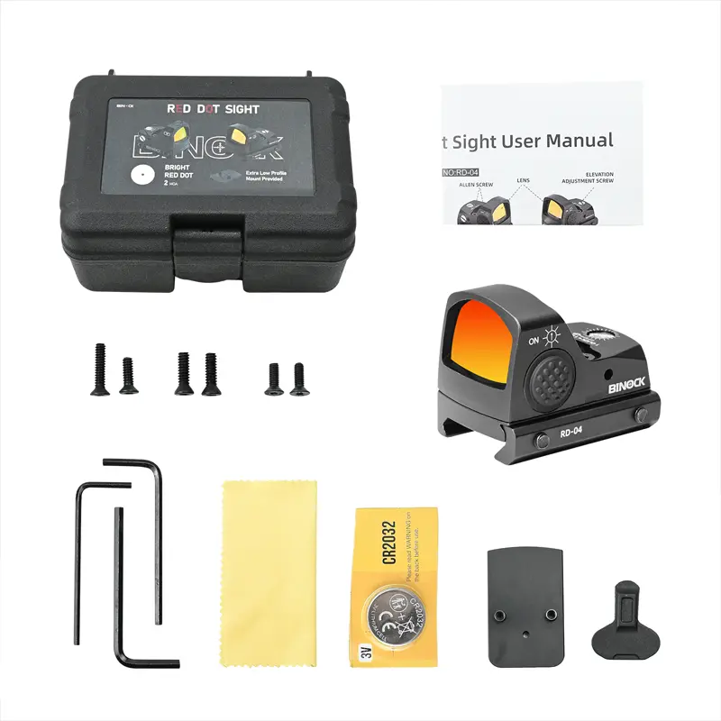 Lightweight 1x red dot optic