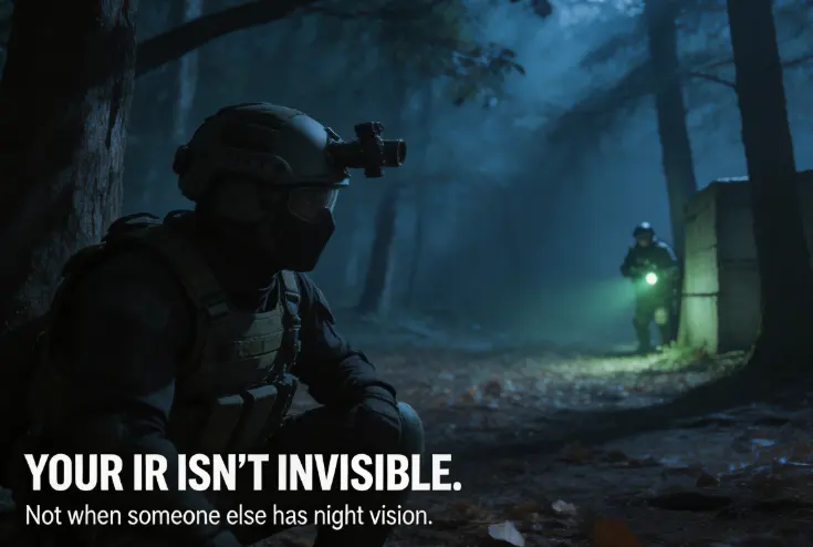 YOUR IR ISN'T INVISIBLE